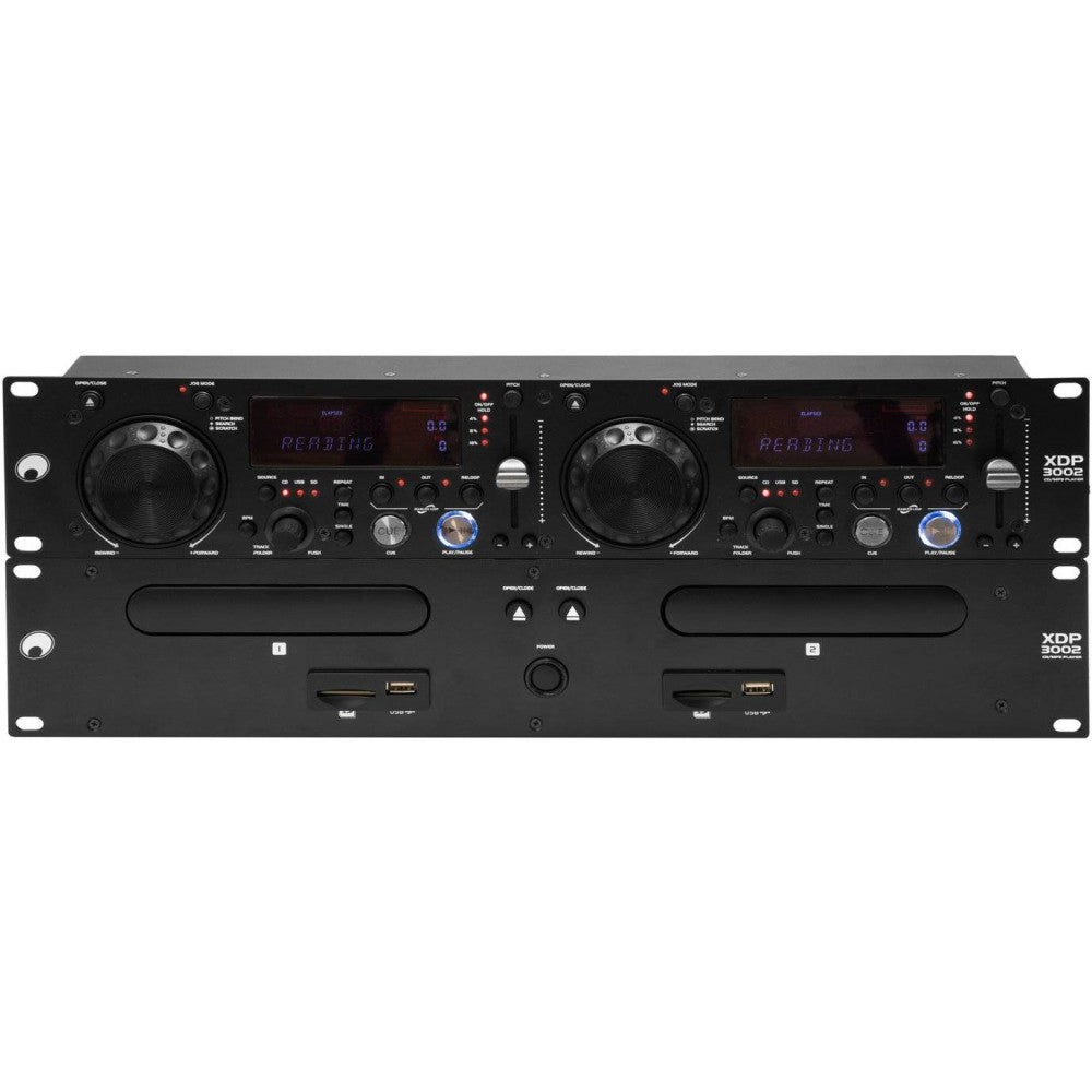 OMNITRONIC XDP-3002 Doppio lettore CD/MP3
