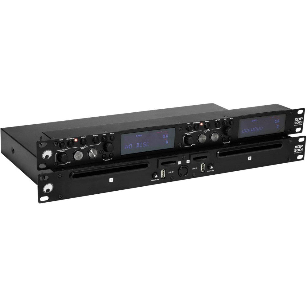 OMNITRONIC XDP-3001 Doppio lettore CD/MP3