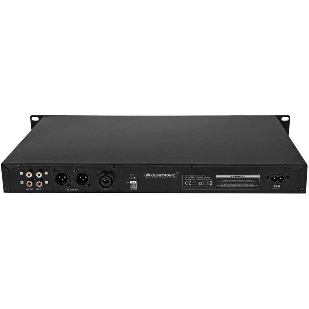 OMNITRONIC XDP-1501 Reproductor de CD/MP3
