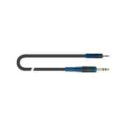 QUIK LOK RKSA139-2 Cavo da Minijack Stereo 3.5" a Jack Stereo 6.3" da 2m