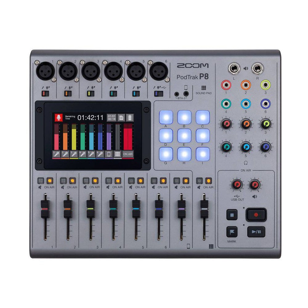 ZOOM P8 Mixer/Registratore podcast portatile