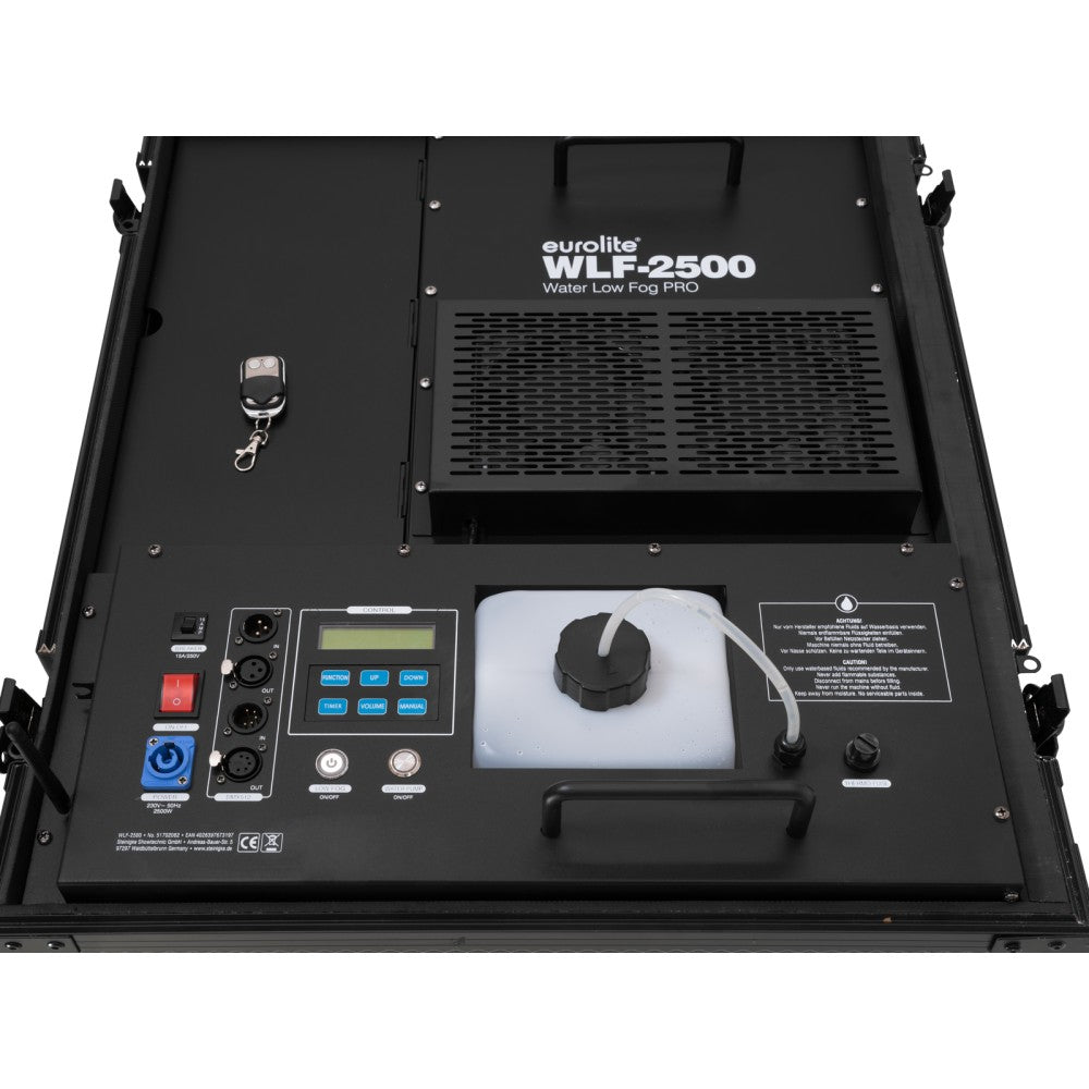 Eurolite WLF-2500 Low Fog Machine with Flight Case