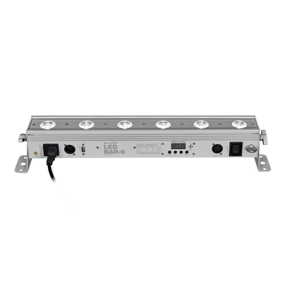 EUROLITE LED BAR-6 TCL WW/NW/CW Bianco caldo/freddo