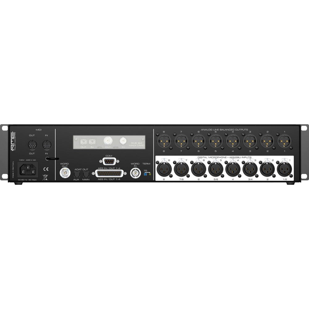 RME DMC-842 8-channel AES-42 interface and digital microphone controller