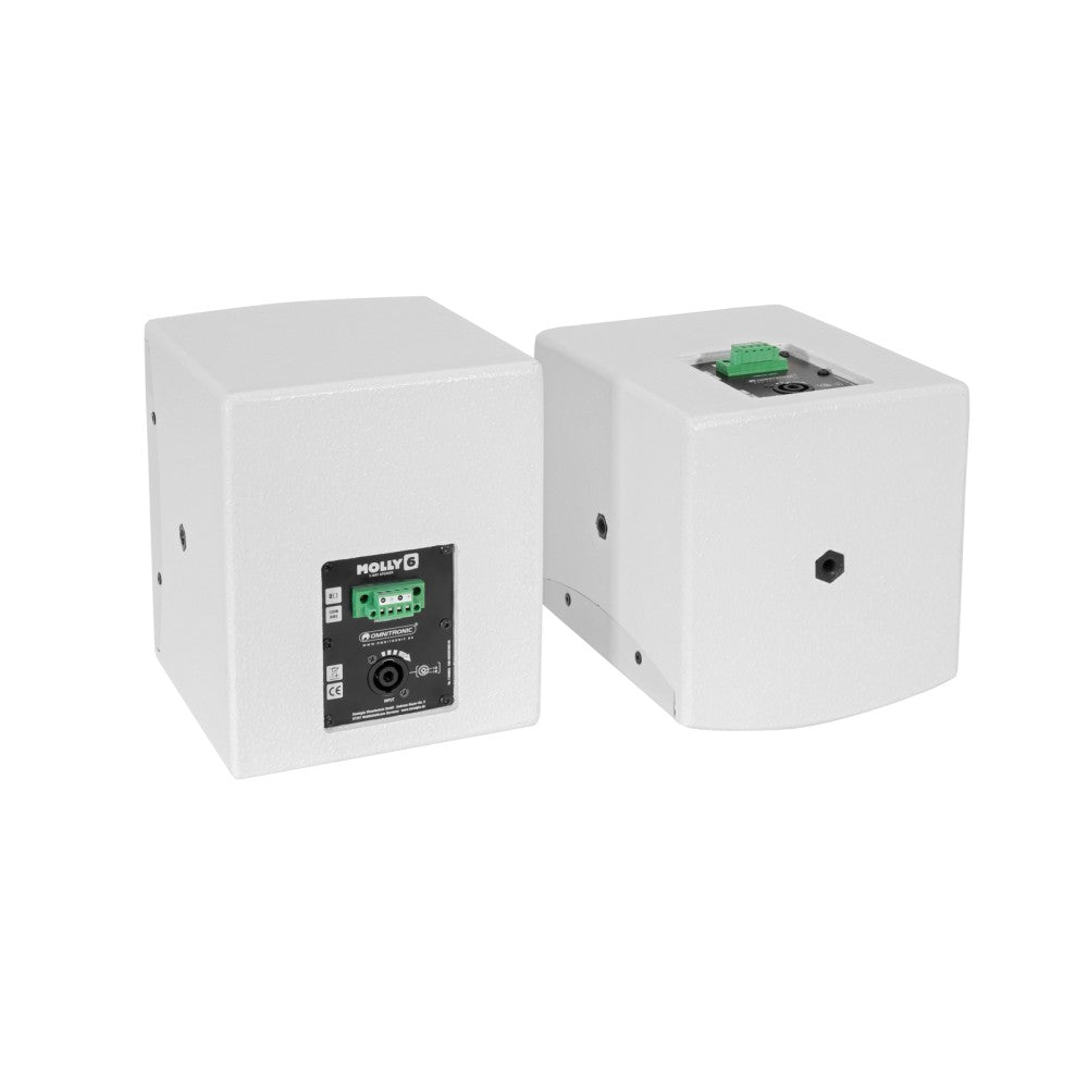 OMNITRONIC MOLLY-6 Top bianco 2x