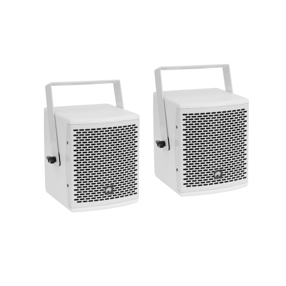 OMNITRONIC Set MOLLY-12A Active subwoofer + 2x MOLLY-6 Top 8 Ohm, white