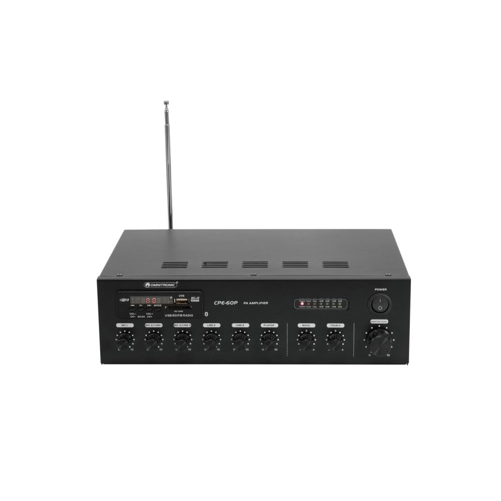 OMNITRONIC CPE-60P amplificatore mix PA da 60 W RMS