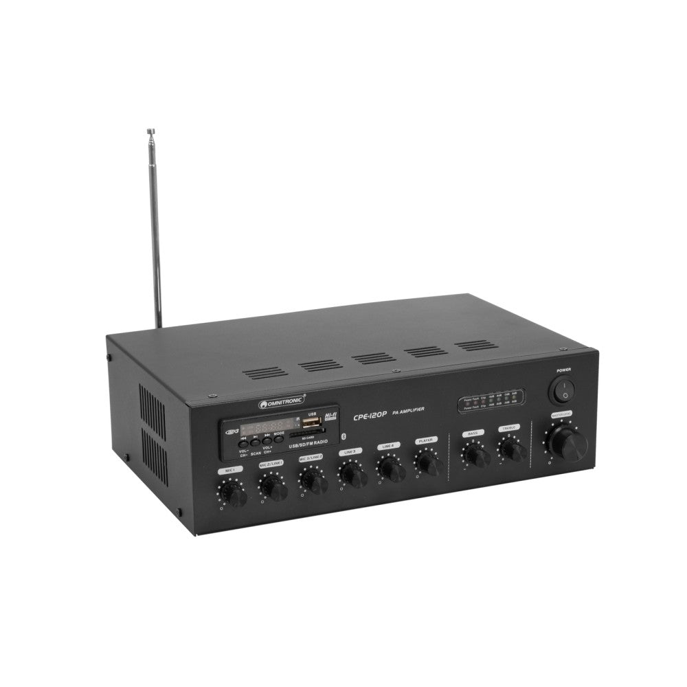 OMNITRONIC CPE-120P Amplificatore con mixer integrato 120W