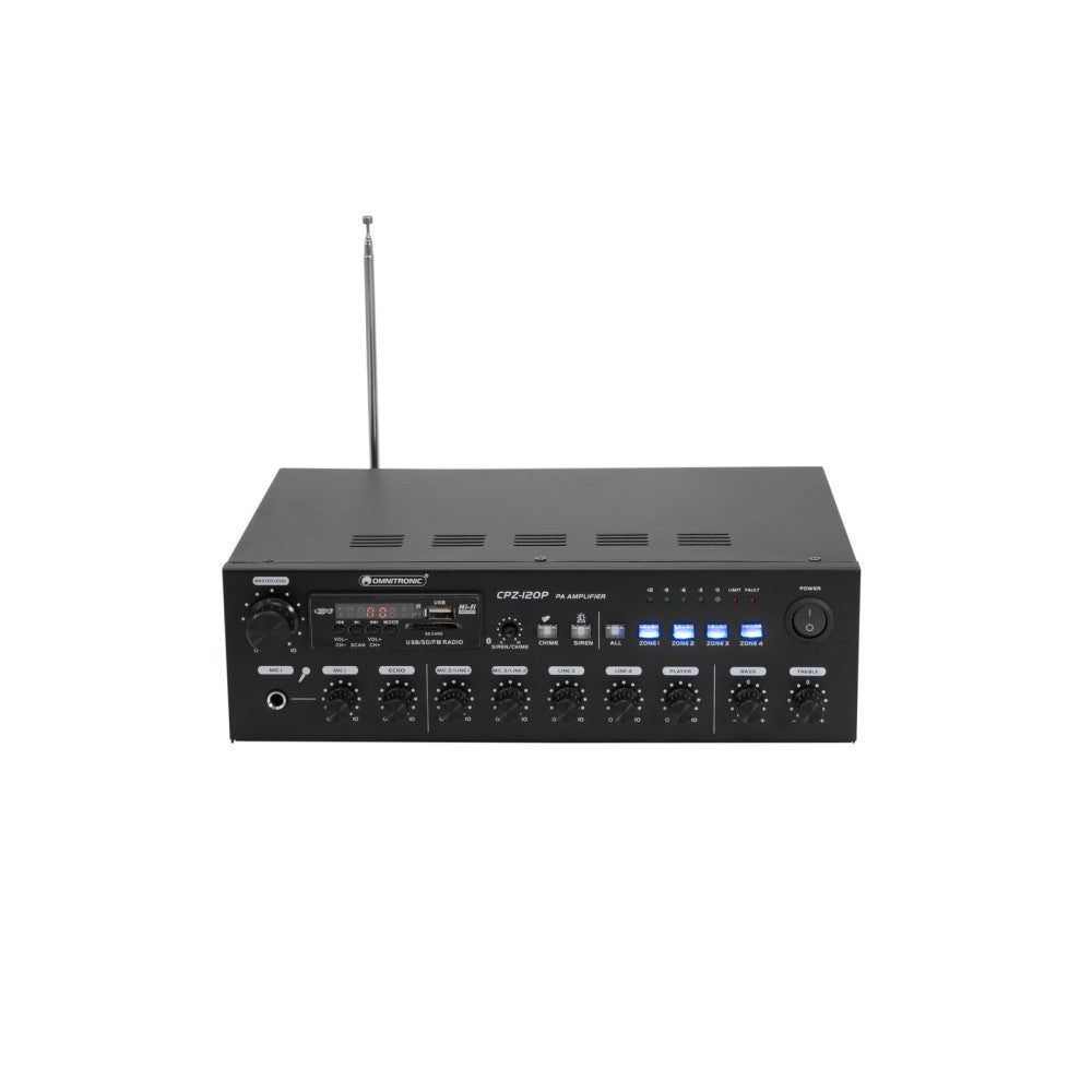 OMNITRONIC CPZ-120P PA Mixing Amplifier