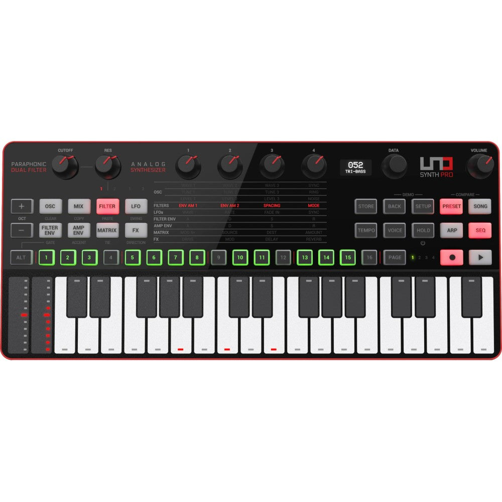 IK MULTIMEDIA UNO SYNTH PRO DESKTOP Sintetizzatore analogico compatto