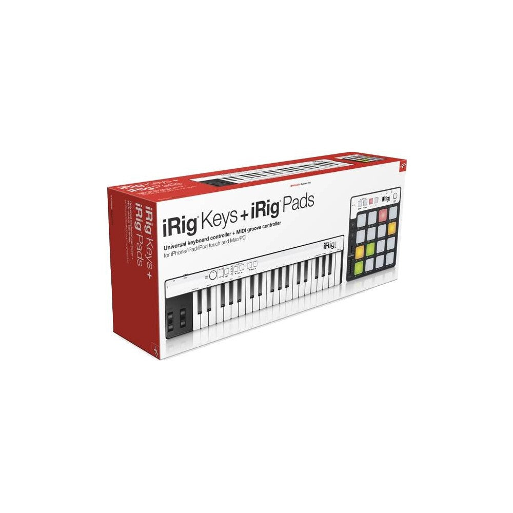 IK MULTIMEDIA IRIG KEYS + IRIG PAD Bundle teclado MIDI y controlador de pads