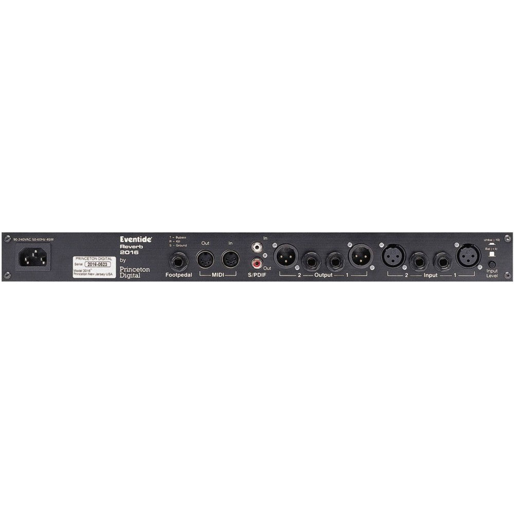 EVENTIDE REVERB 2016 Unidad de reverberación en rack