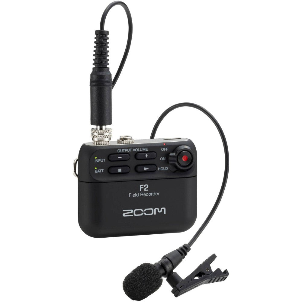 ZOOM F2 Field recorder con microfono lavalier