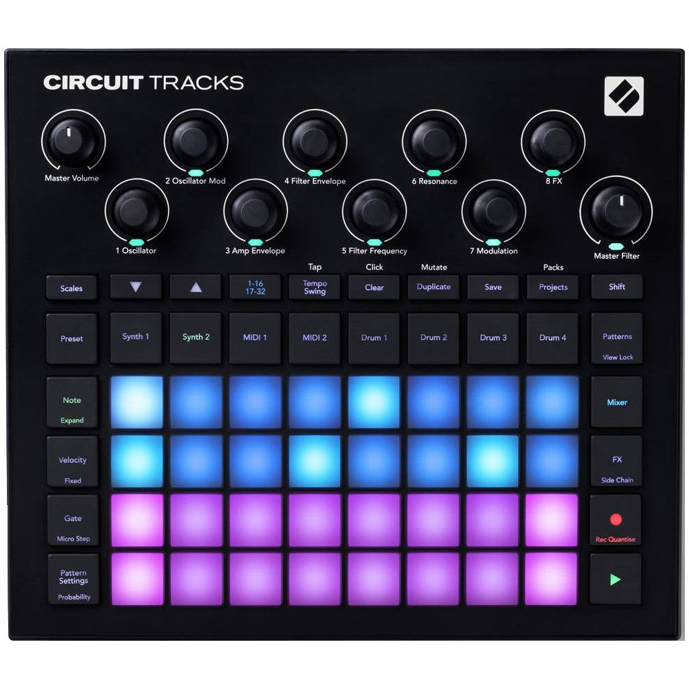 NOVATION CIRCUIT TRACKS Groovebox