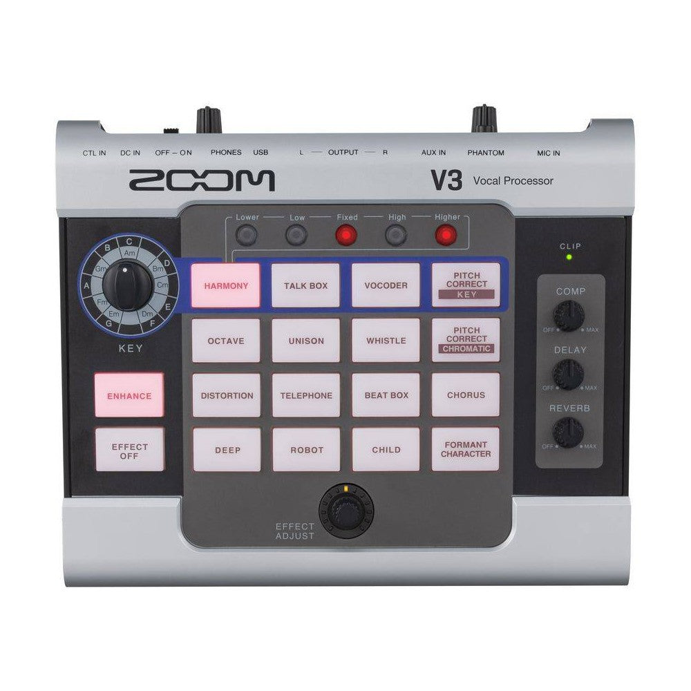 ZOOM V3 MULTIEFFETTO PER VOCE