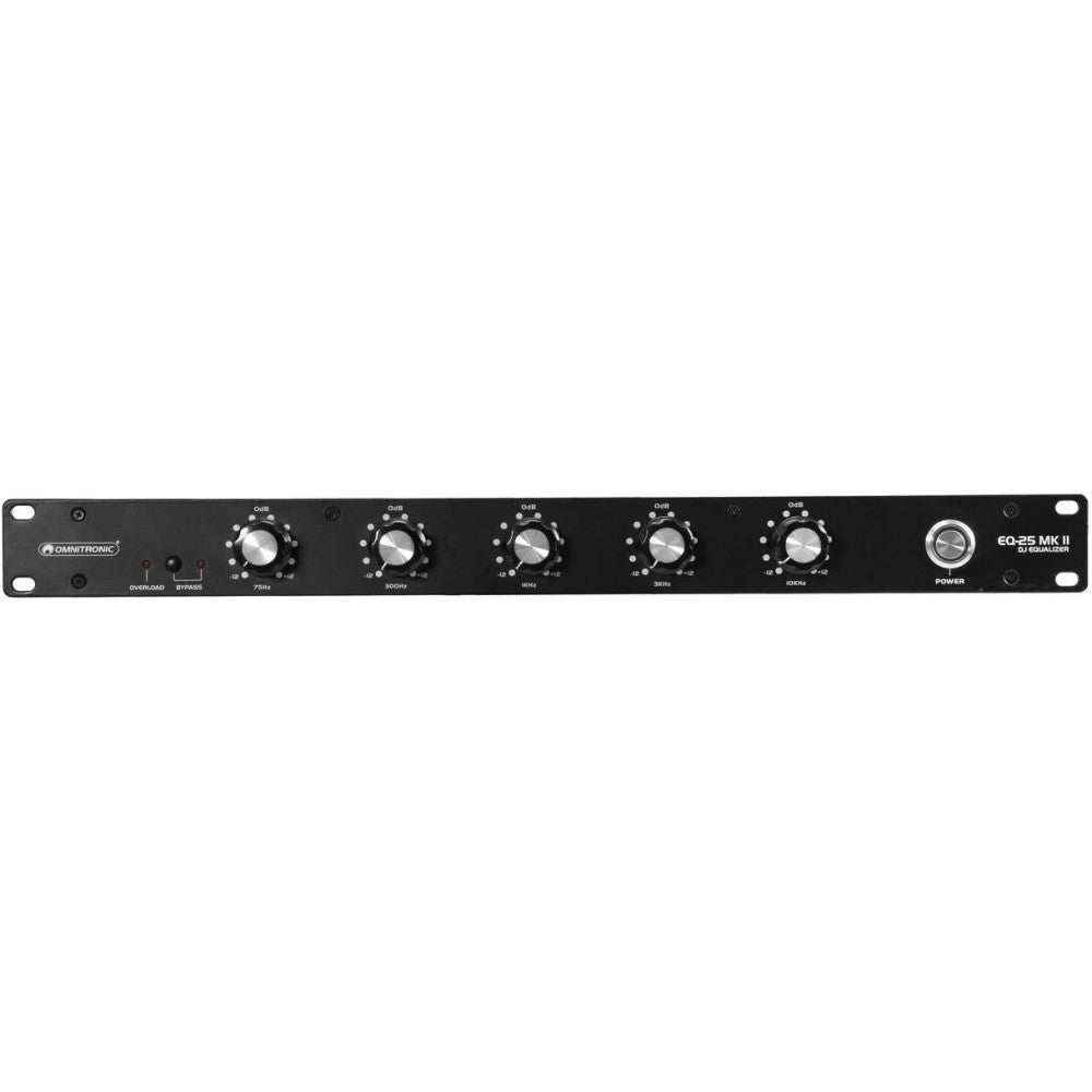 OMNITRONIC EQ-25 MK2 Equalizzatore DJ