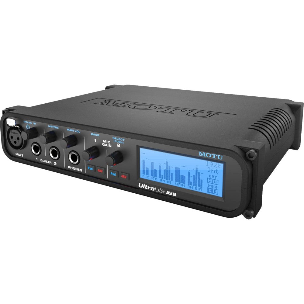 Interfaz de audio MOTU ULTRALITE AVB de 18 canales
