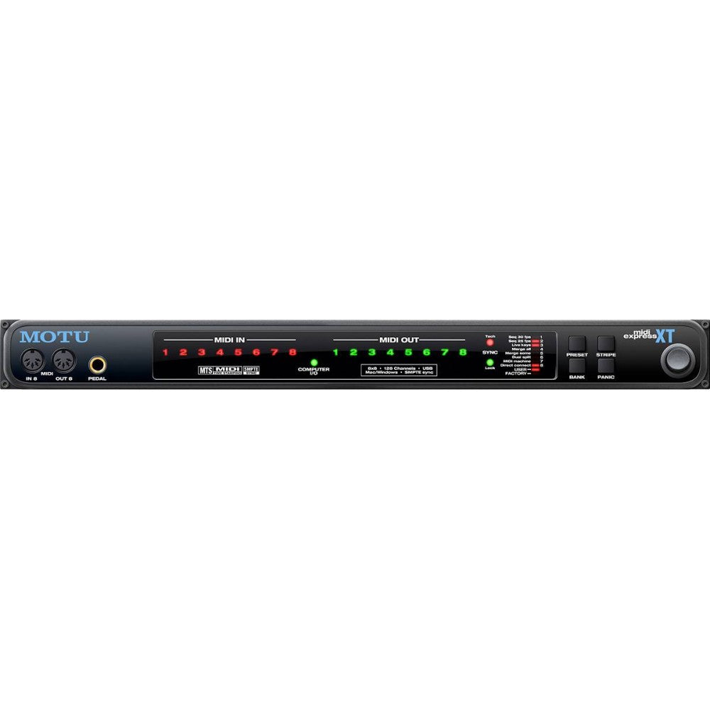 MOTU MIDI EXPRESS XT Interfaccia MIDI a 8 canali