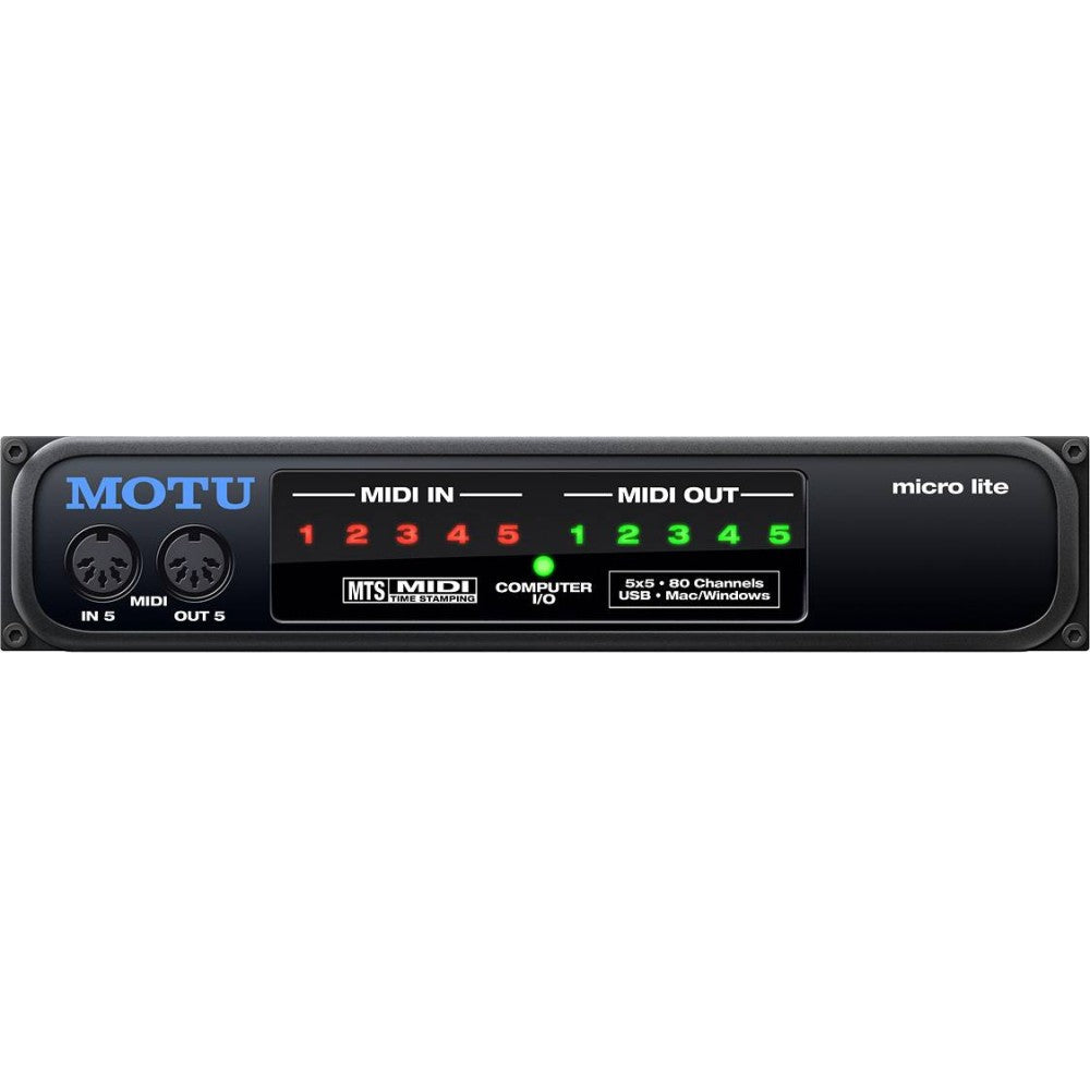 MOTU MICRO LITE Interfaccia MIDI 5x5