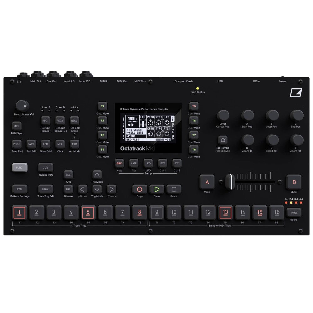 ELEKTRON OCTATRACK MKII Black Edition