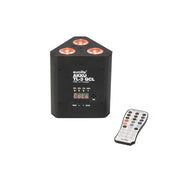 EUROLITE AKKU TL-3 QCL RGB+UV Trusslight a batteria con LED RGB+UV e telecomando IR