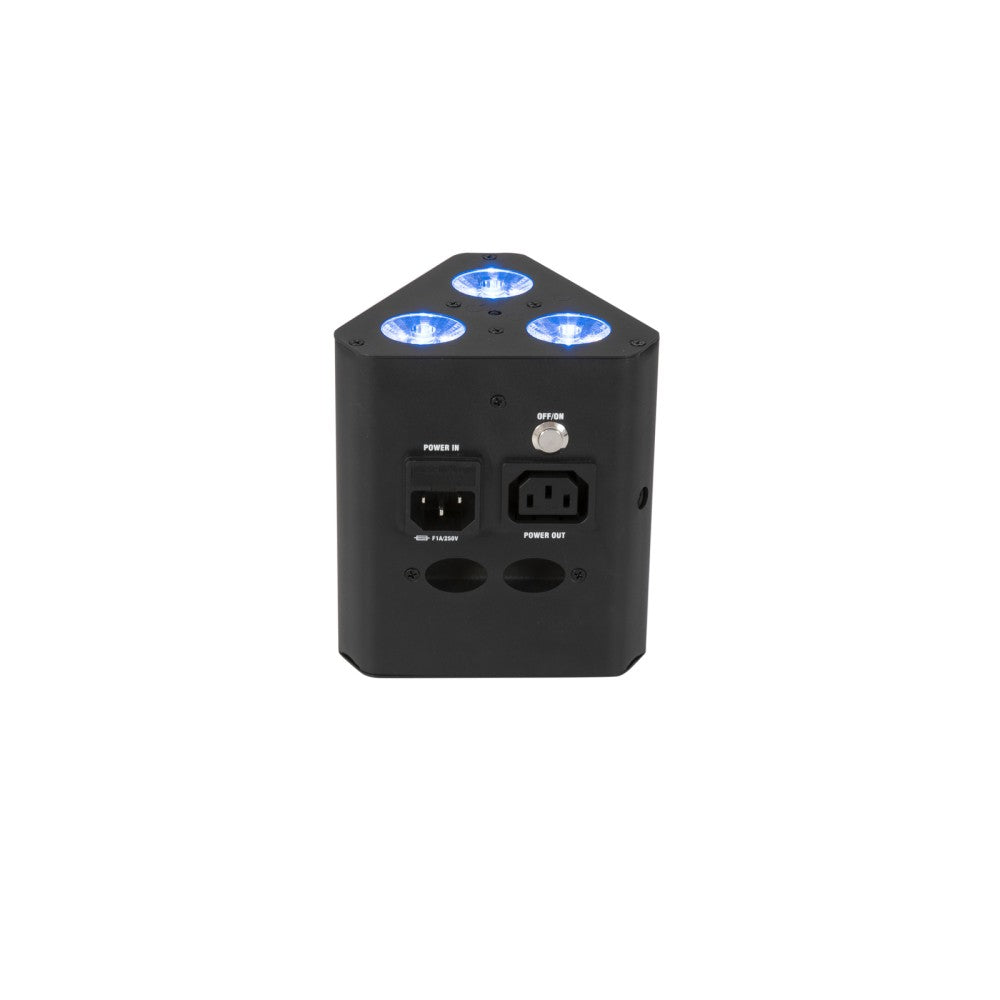 EUROLITE AKKU TL-3 QCL RGB+UV Trusslight a batería con LED RGB+UV y mando a distancia IR