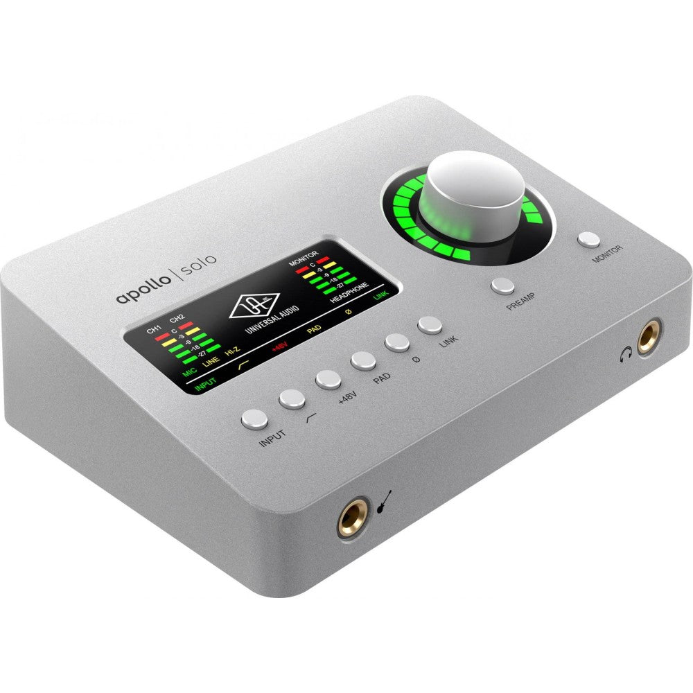 UNIVERSAL AUDIO APOLLO SOLO | HERITAGE EDITION Interfaz de Audio Thunderbolt 3