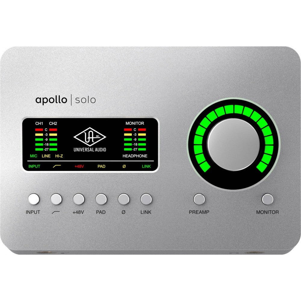 UNIVERSAL AUDIO APOLLO SOLO USB | HERITAGE EDITION Interfaccia Audio USB C