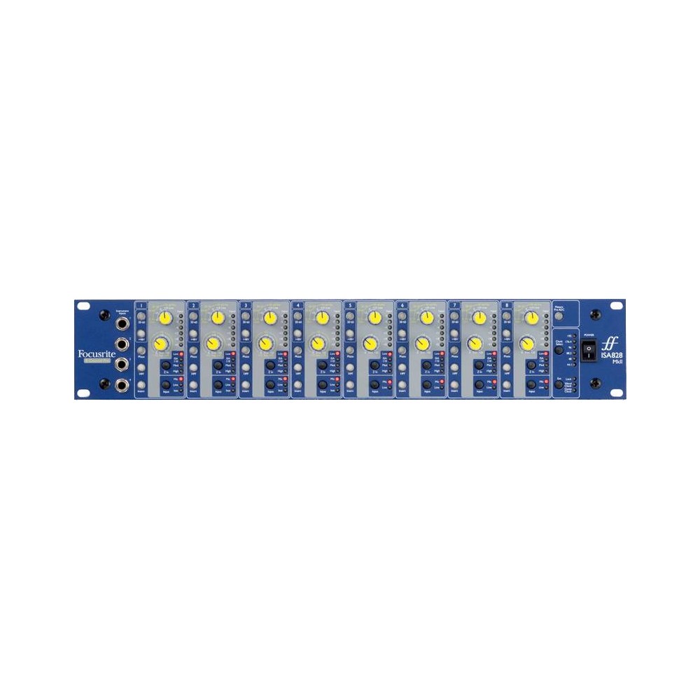FOCUSRITE ISA 828 MKII Preamplificatore a 8 canali