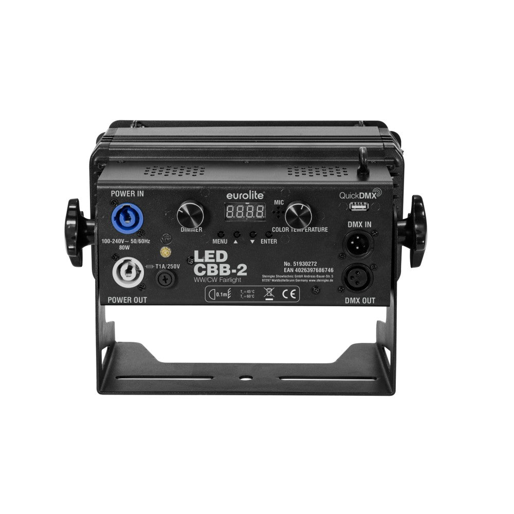 EUROLITE LED CBB-2 WW/CW luce da fiera bianca