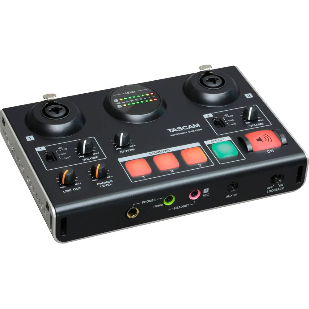 TASCAM MINISTUDIO CREATOR US-42B USB Audio Interface