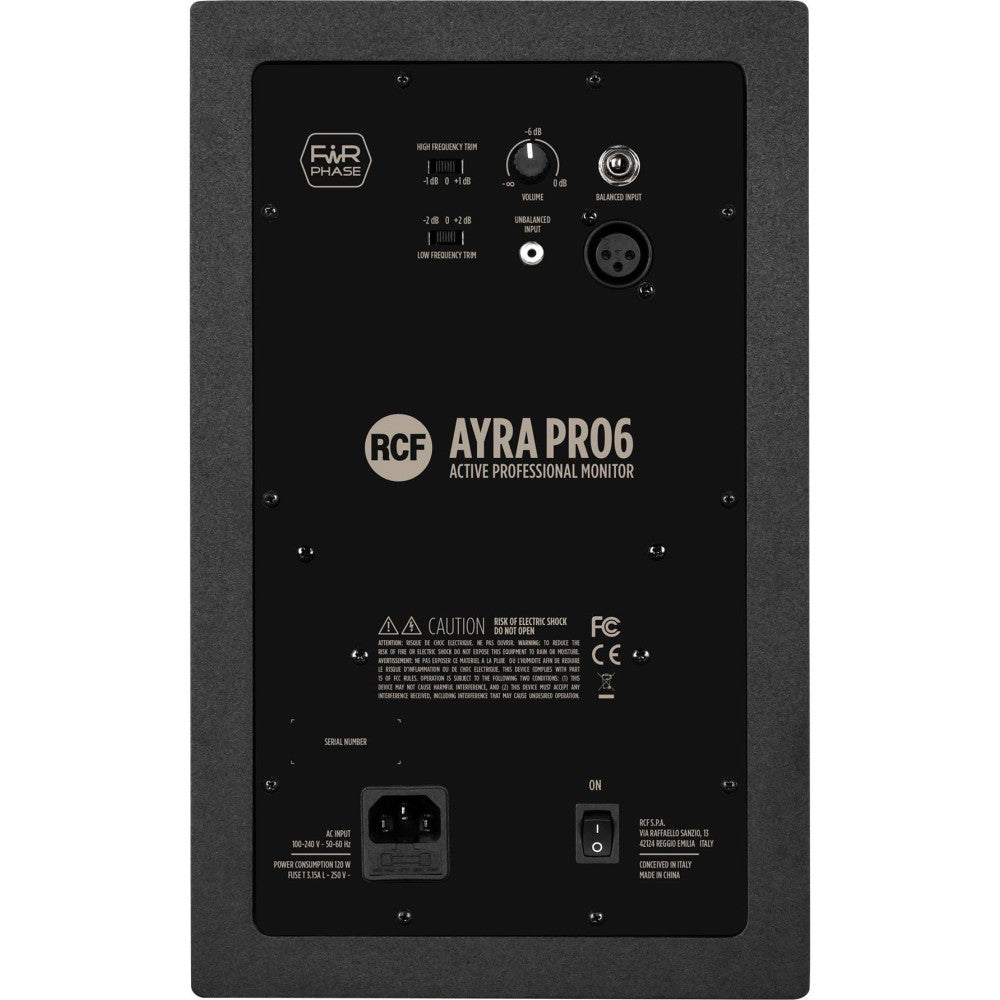 RCF AYRA PRO6 6.5" Two-Way Monitor