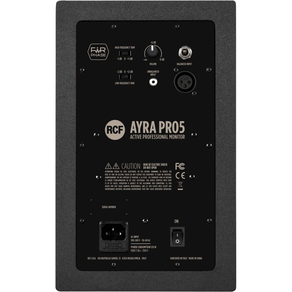 RCF AYRA PRO5 Monitor a due vie da 5"