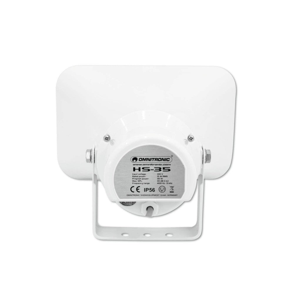 OMNITRONIC HS-35 PA Altavoz de bocina 15 W
