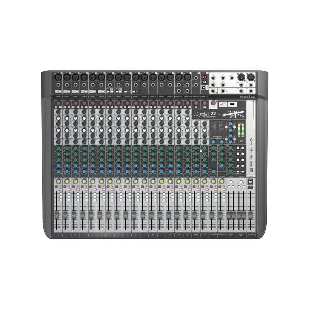 SOUNDCRAFT SIGNATURE 22 MTK Mixer 22 canali multitraccia