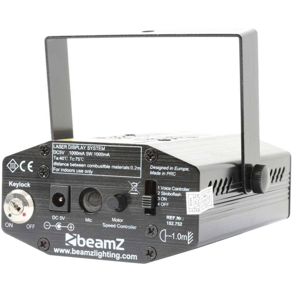 BEAMZ APOLLO Multipoint Laser Rosso e Verde