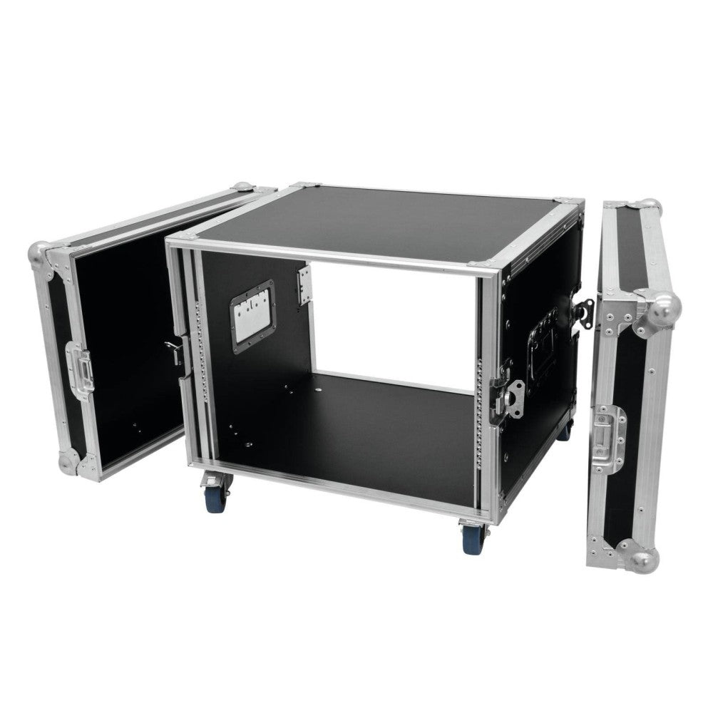 ROADINGER FLIGHTCASE PRO 8U PER DISPOSITIVI DA 483 MM (19") CON RUOTE
