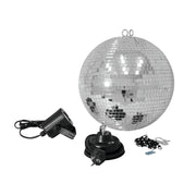 EUROLITE Set Palla Specchiata da 30cm con LED Spot