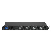 EUROLITE DMX Splitter di Potenza 4x4 3-pin XLR