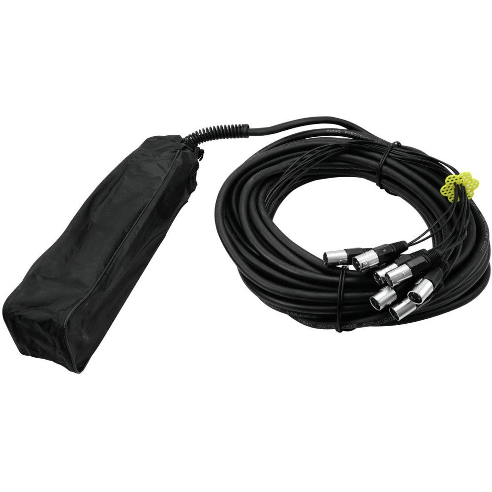 OMNITRONIC MUS-820 Stagebox multicores de 8 entradas y 20m