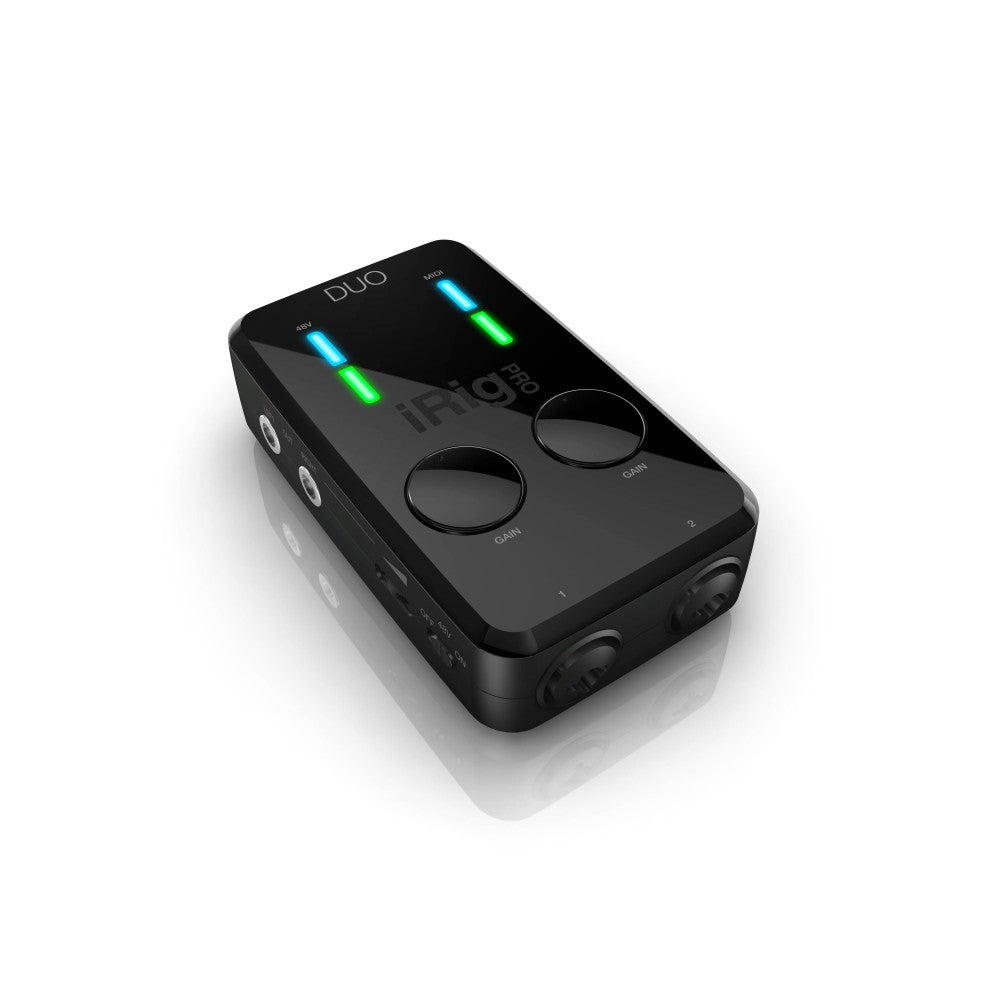 IRIG PRO DUO - INTERFACCIA AUDIO A DUE CANALI PER SISTEMI ANDROID, IOS, PC E MAC