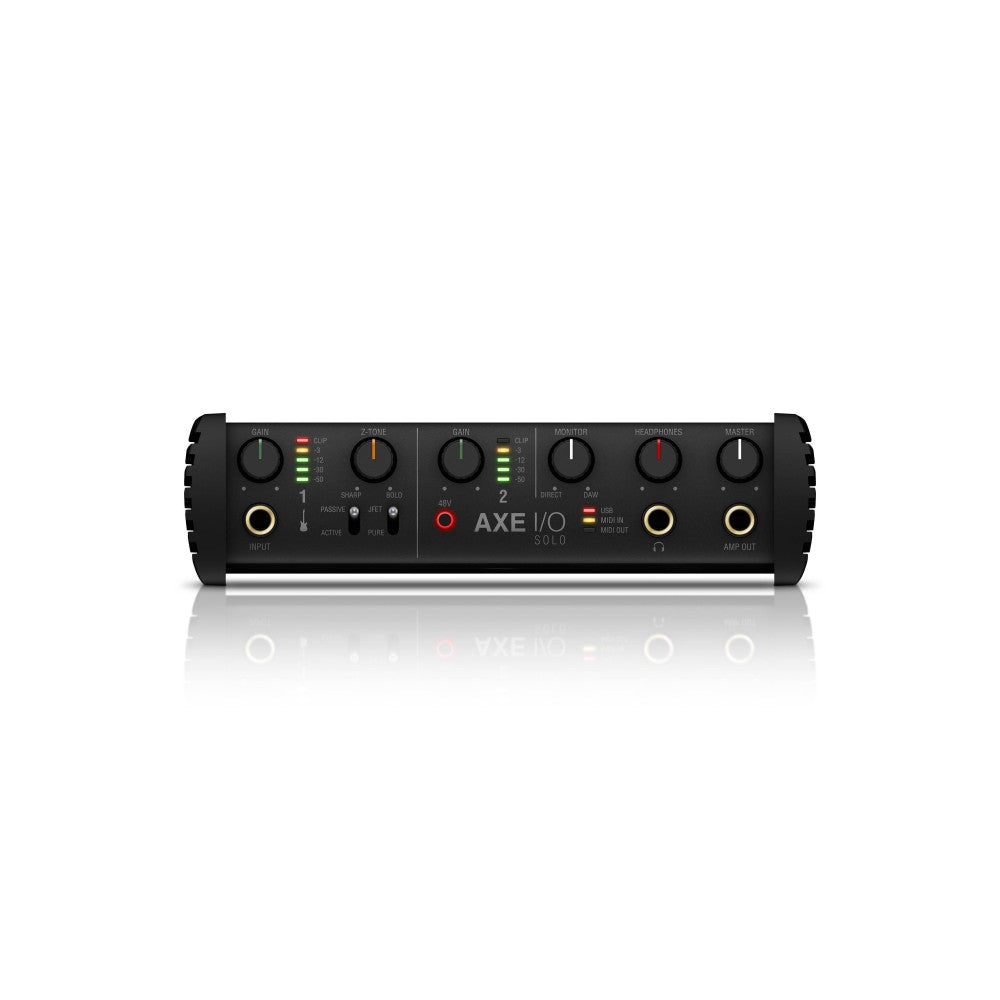 IK MULTIMEDIA AXE I/O + AMPLITUBE 5 MAX - SCHEDA AUDIO USB PER CHITARRA/BASSO