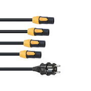 EUROLITE IP T-Con Cavo di Alimentazione 1-4, 3x2,5mm²