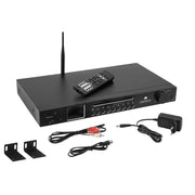OMNITRONIC TUNA-NET-CD Radio Internet da 19" con DAB+, Bluetooth e lettore CD