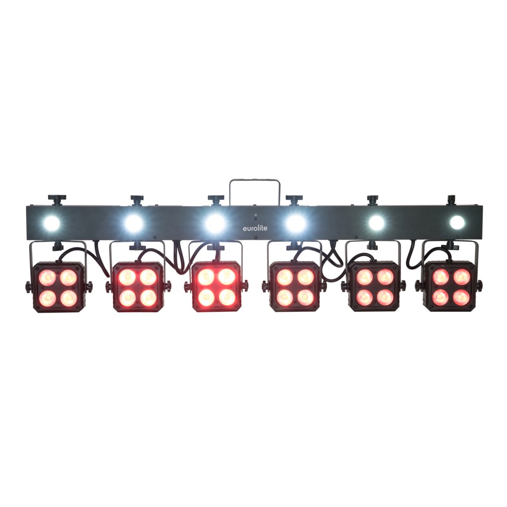 EUROLITE LED KLS-180/6 Juego de luces compacto