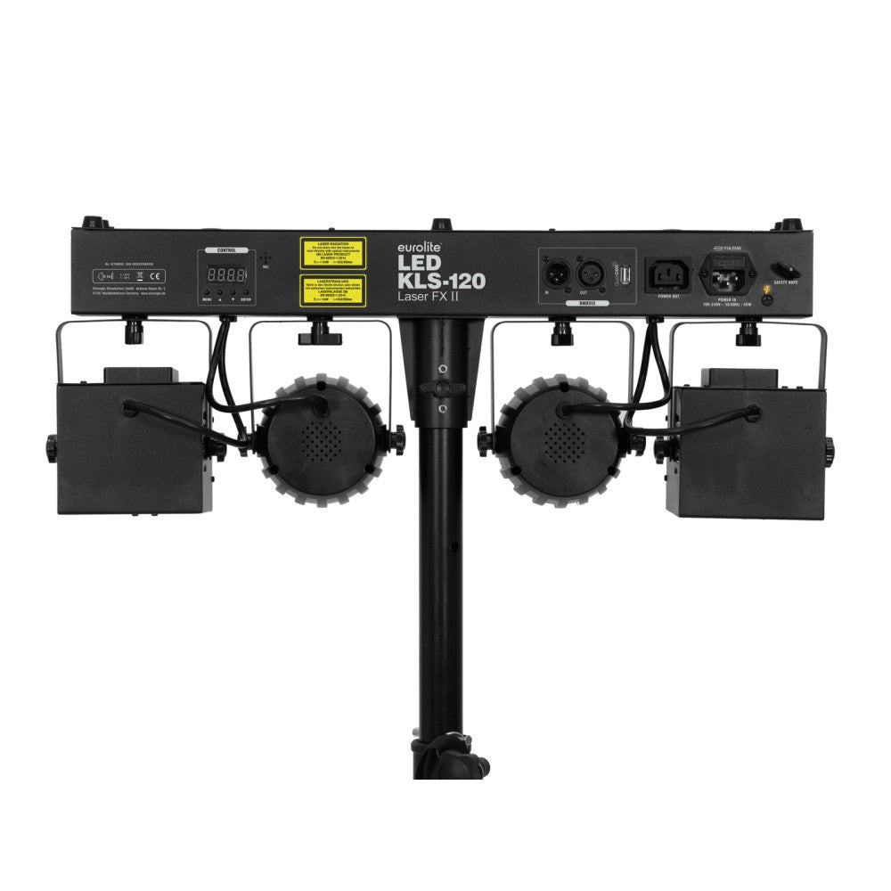 EUROLITE LED KLS-120 Laser FX II Compact light set