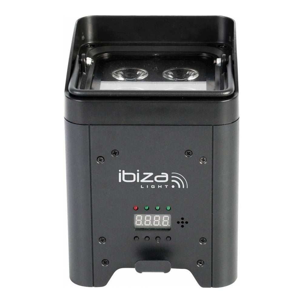 IBIZA BOX-HEX4 RGBWA-UV Battery-powered Par 4x12W