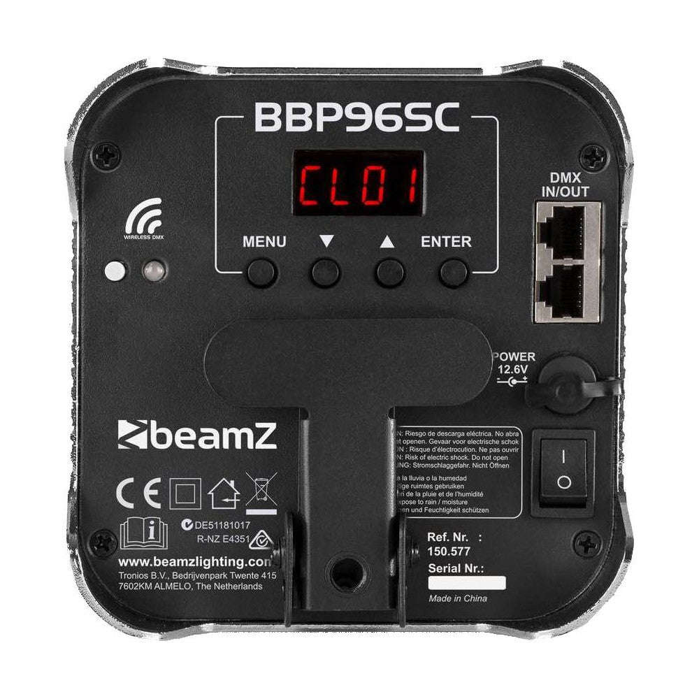 BEAMZ BBP96SC Uplight 6in1 WDMX IRC