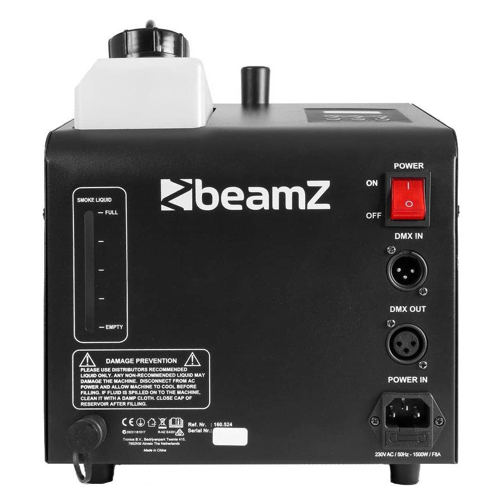 BeamZ SB1500LED Macchina Ibrida del Fumo e delle Bolle