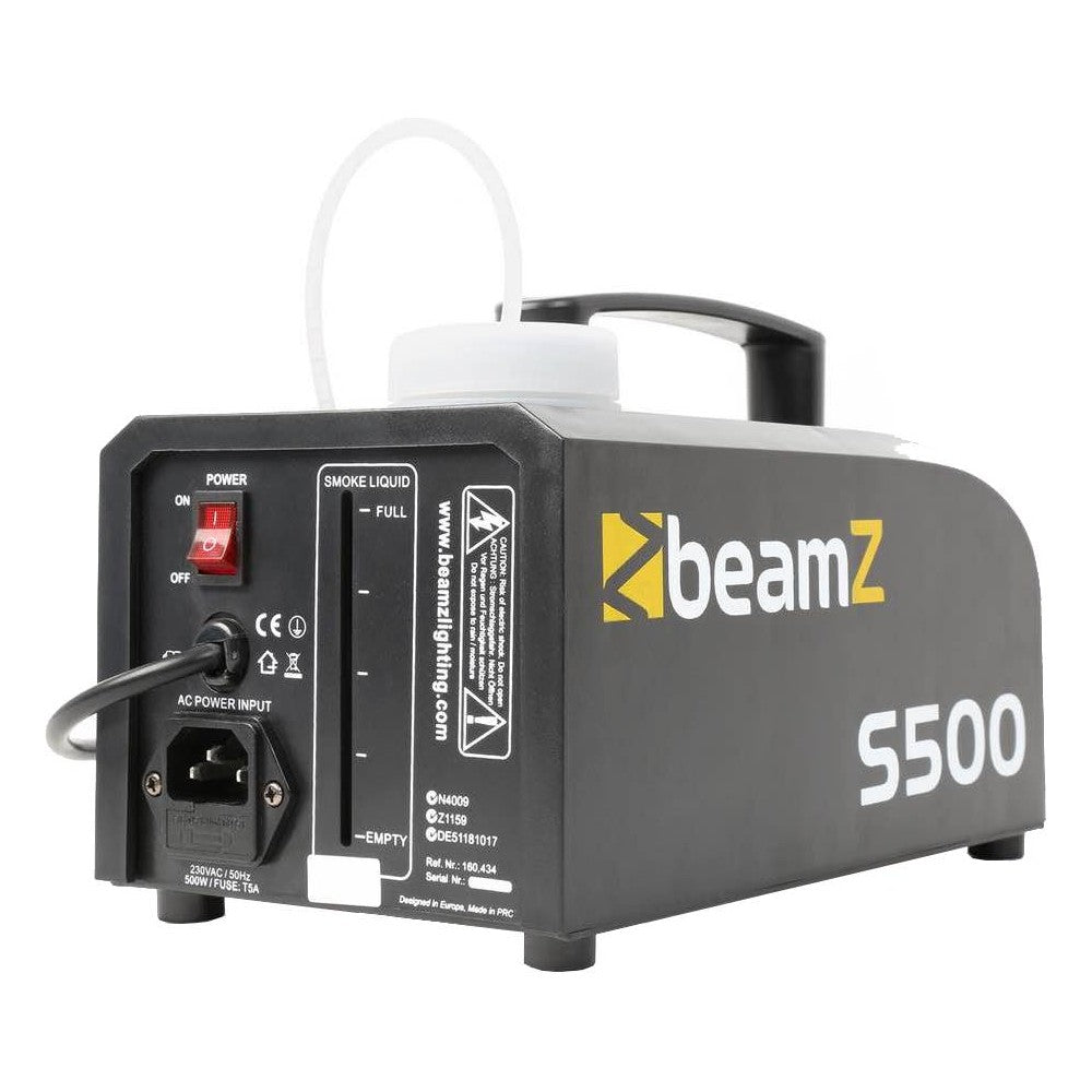 BeamZ S500P Macchina del Fumo con Liquido Incluso